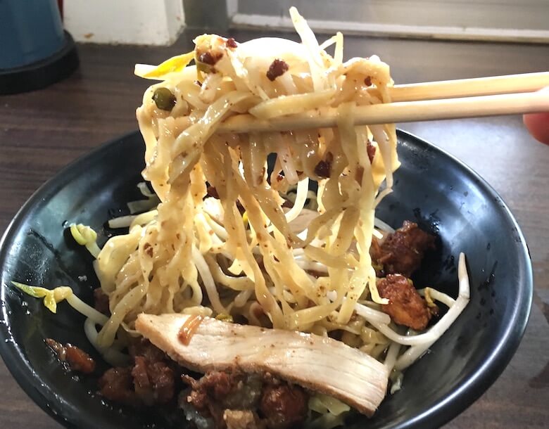 鹽水の有名意麺店