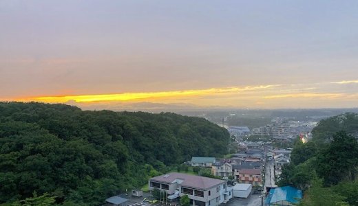 日本の雨季！梅雨空を見ていろいろと思う。