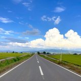 走っていて気持ちいい北海道の道!