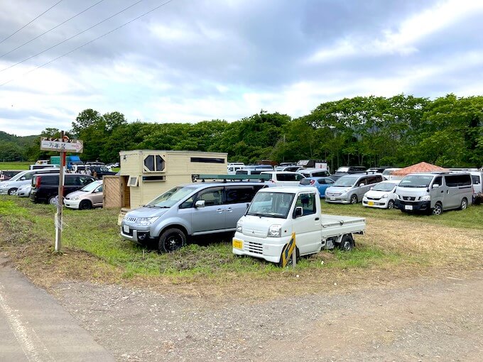 全国から集まる車たち