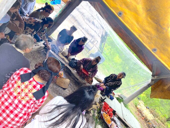 カムイノミの儀式