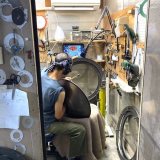 ハンドパン工房Sonobeへ！ハンドパンチューニングへ。